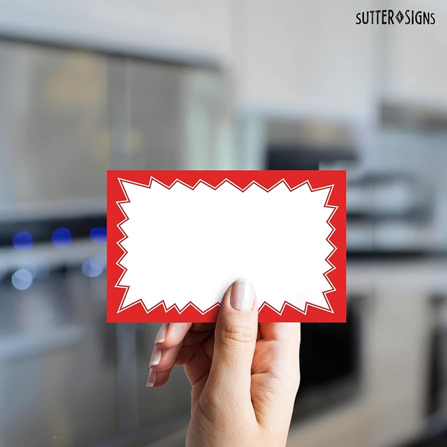 Amazon.com : Sale Signs for Retail Stores 50pcs, 3.5